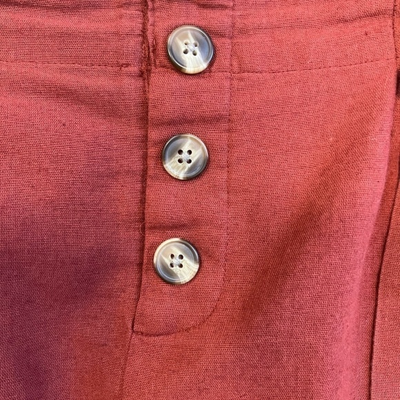 American Eagle Rust mini skirt size M - Picture 6 of 9